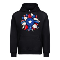 Black sunflower texas flag 2 Urban Hoodie - JahusDesignShop