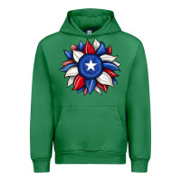 Emerald sunflower texas flag 2 Urban Hoodie - JahusDesignShop