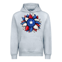 Heather Grey sunflower texas flag 2 Urban Hoodie - JahusDesignShop