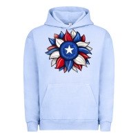 Pigment Grape Ice sunflower texas flag 2 Urban Hoodie - JahusDesignShop