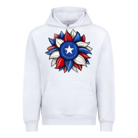 White sunflower texas flag 2 Urban Hoodie - JahusDesignShop