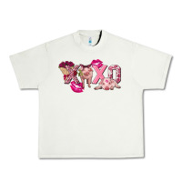 Pistachio Valentine's Day pig xoxo Urban Heavy Tee - FaDigitalArtStudio
