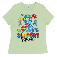 Matcha support squad autism Ladies Tee - CowGirlArtShop