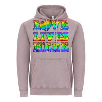 Vintage Zinc Western Love Lives Here Vintage Hoodie - BundleAndBundleShop