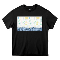 Black doodle flowers sippy cup tbs Heavy Core Tee - TumblerDesignByShophia