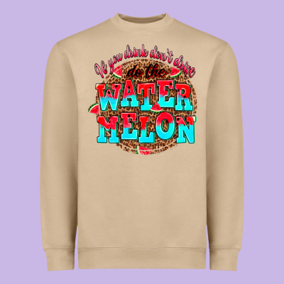 If You Drink Dont Drive Do The Watermelon Heavyweight Sweatshirt Designed By Adodesignshop