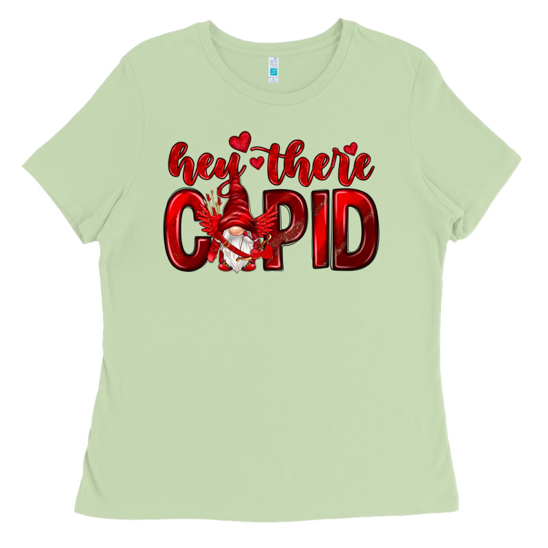 Hey There Cupid Valentine's Day Ladies Tee by HowdyJamesFarm | Teevron