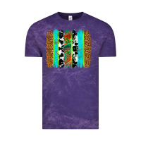 Cloud Purple western brushstrokes Vintage Tee - OliviaCreatesArt
