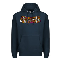 Navy mini 10oz tumbler Premium Hoodie - SublimationCraftShop