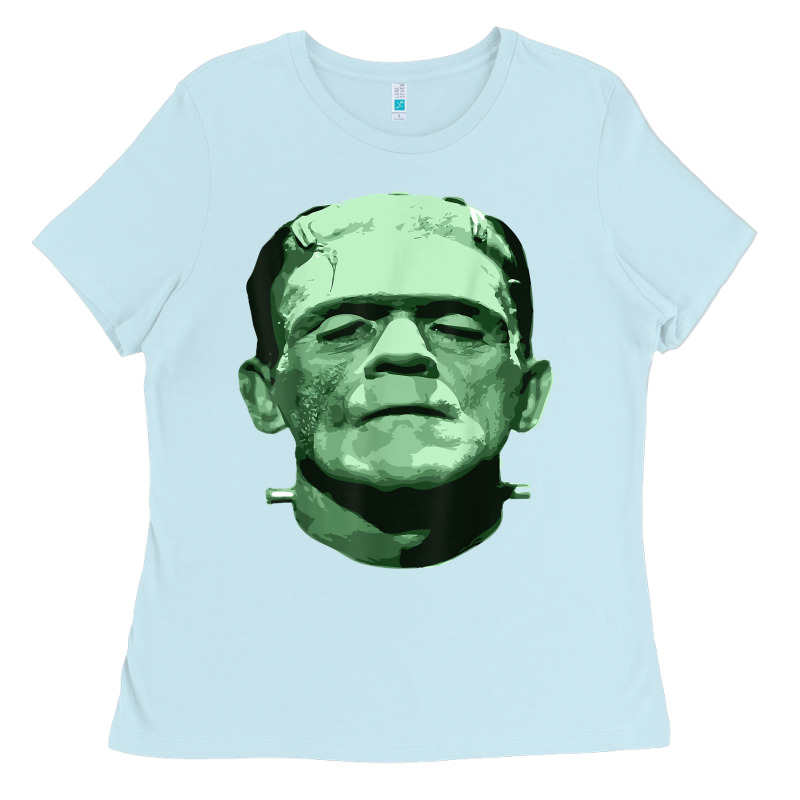 Frankenstein Monster Classic Horror Flick T Shirt Ladies Tee by linhVisuals | Teevron