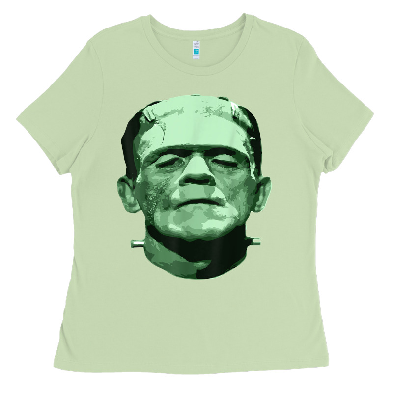 Frankenstein Monster Classic Horror Flick T Shirt Ladies Tee by linhVisuals | Teevron