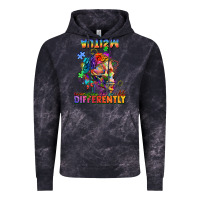 Cloud Black Autism seeing in the world differently Vintage Hoodie - FaDigitalArtStudio