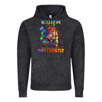 Vintage Black Autism seeing in the world differently Vintage Hoodie - FaDigitalArtStudio