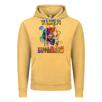 Vintage Mustard Autism seeing in the world differently Vintage Hoodie - FaDigitalArtStudio