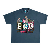 Midnight Navy Easter egg hunter Urban Heavy Tee - OliviaCreatesArt