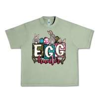 Oil Green Easter egg hunter Urban Heavy Tee - OliviaCreatesArt