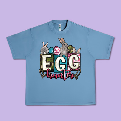 Easter Egg Hunter Urban Heavy Tee Designed By Oliviacreatesart