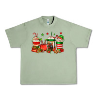 Oil Green Christmas elfs coffee Urban Heavy Tee - Jasminsmagicworld