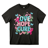 Asphalt Love hope cure cancer Awareness Heavy Core Tee - HowdyJamesFarm