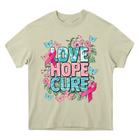 Mossy Love hope cure cancer Awareness Heavy Core Tee - HowdyJamesFarm