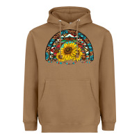 Toasted Coconut western sunflowers aztec leopard serape  rainbows Heavyweight Hoodie - AdoDesignShop
