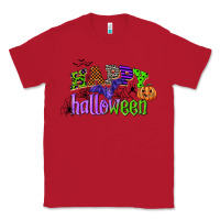 Red happy halloween Classic Tee - CowGirlArtShop
