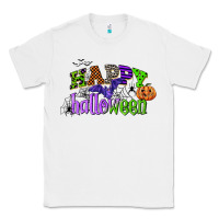 White happy halloween Classic Tee - CowGirlArtShop
