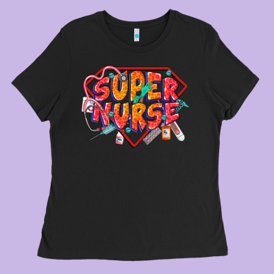 Super Nurse Ladies Tee Designed By Cowgirlartshop
