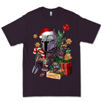 Plum Christmas gnome Premium Tee - CowGirlArtShop