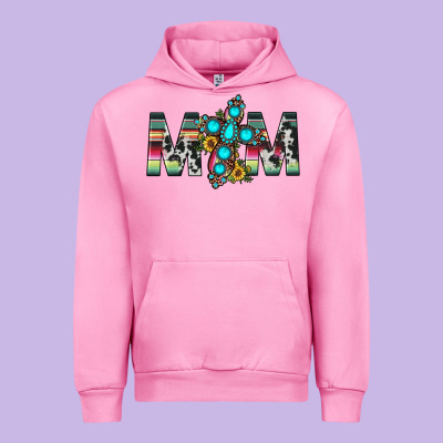 Mom Cross Urban Hoodie Designed By Jahusdesignshop