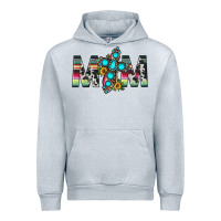 Heather Grey mom cross Urban Hoodie - JahusDesignShop