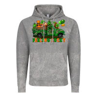 Feeling Lucky With Gnomes On Truck Vintage Hoodie | Teevron
