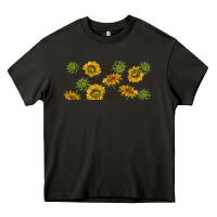 Asphalt summer with sunflowers Heavy Core Tee - TumblerDesignByShophia