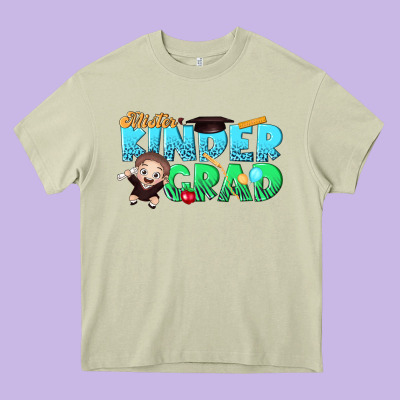 Mister Kinder Grad Heavy Core Tee Designed By Ranaportraitstore
