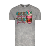 Cloud Rock coffee gives me teacher powers Vintage Tee - OliviaCreatesArt