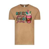Vintage Camel coffee gives me teacher powers Vintage Tee - OliviaCreatesArt