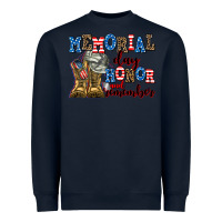 Navy memorial day honor and remember Heavyweight Sweatshirt - AdoDesignShop