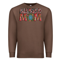 Chestnut blessed mom christmas Premium Sweatshirt - AdoDesignShop