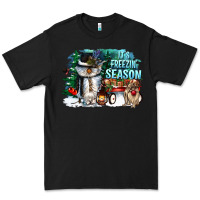 Black its freezin season Premium Tee - CowGirlArtShop