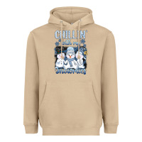 Mushroom chillin  with my sowmies Heavyweight Hoodie - AdoDesignShop