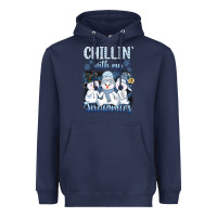 Navy chillin  with my sowmies Heavyweight Hoodie - AdoDesignShop