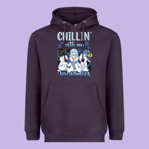 Chillin  With My Sowmies Heavyweight Hoodie Designed By Adodesignshop
