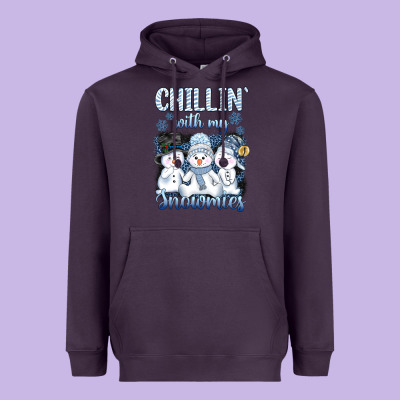 Chillin  With My Sowmies Heavyweight Hoodie Designed By Adodesignshop