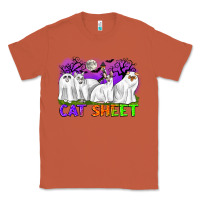 Copper cat sheet ghost cats halloween Classic Tee - CowGirlArtShop