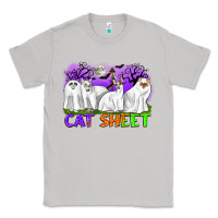 Moon Dust cat sheet ghost cats halloween Classic Tee - CowGirlArtShop