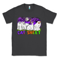 Smoke cat sheet ghost cats halloween Classic Tee - CowGirlArtShop