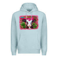 Blue Mist valentines day baby calf Premium Hoodie - Jasminsmagicworld