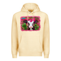 Pina Colada valentines day baby calf Premium Hoodie - Jasminsmagicworld