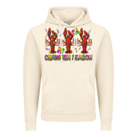 Vintage Artic Crawfish season mardi gras Vintage Hoodie - BundleAndBundleShop