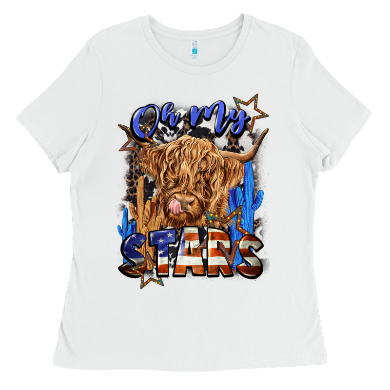 Oh My Stars Ladies Tee by CowGirlArtShop | Teevron
